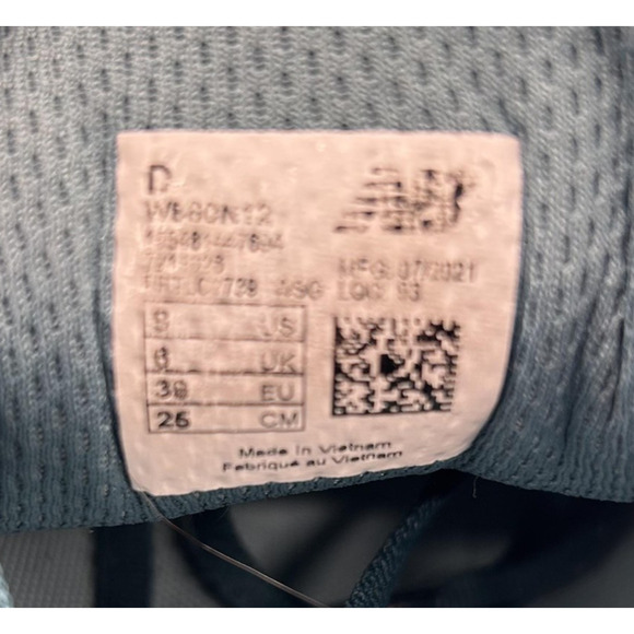 New Balance Fresh Foam 860 Shoes Womens Size 8 Blue Teal Running Mesh Athletic - Picture 9 of 10